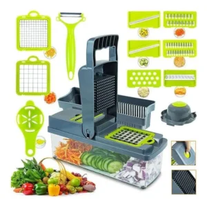 MANDOLINA PICADOR / RAYADOR DE VEGETALES 16PC