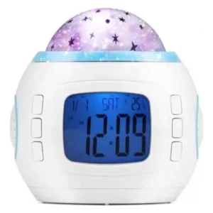 RELOJ C/LUZ COLORES MUSICA REJ-4402
