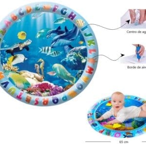ALFOMBRA INFLABLE PARA BEBES 65X65 CM