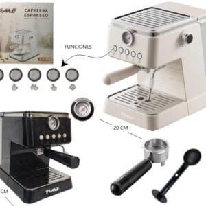 CAFETERA EXPRESSO 20BAR 1350W 1.5L