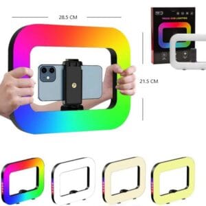 ARO DE LUZ LED RGB RECTANGULAR YM200 – RGB