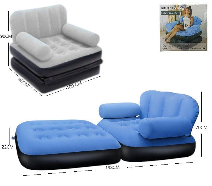 SOFA CAMA INDIVIDUAL 198CM LARGO X 100CM ANCHO
