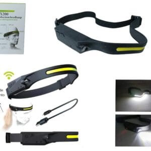 LINTERNA MINERA LED Y SENSOR DE MOVIMIENTO