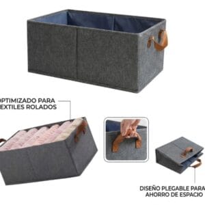 CESTA ORGANIZADOR DE ROPA