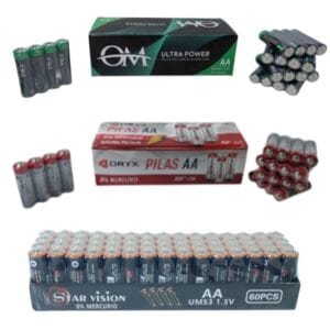 PILAS AA PACK 60 PCS