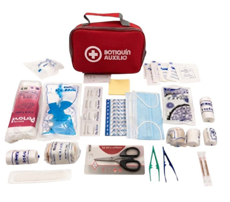 BOTIQUIN DE PRIMEROS AUXILIOS 30 PCS